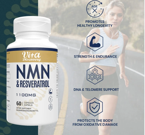 NMN RESVERATROL  fonction cognitive ( neurones ) anti vieillissement santé mitochondriale ( augment le NAD+)