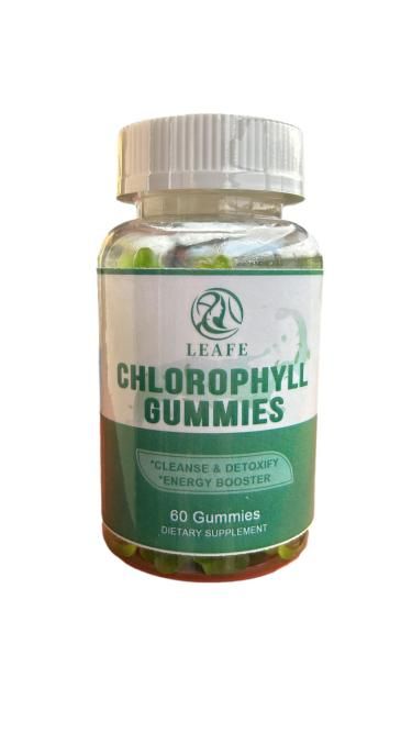 CHLOROPHYLE Gummies végan, détox, énergie naturelle, améliore le transit