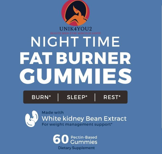 PACK MINCEUR Gummies 1 Mois  24h/24h non stop GARCINIA 3 en 1 jour + Night Time Fat Burner - Vos alliés minceur