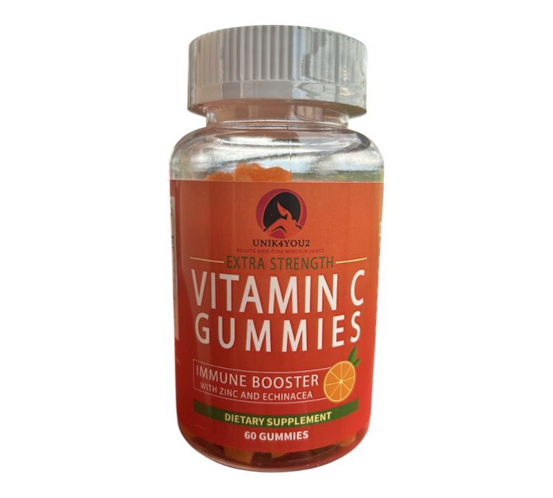 VITAMINE C gummies + zinc et Echinacée - 100% naturel et écologique